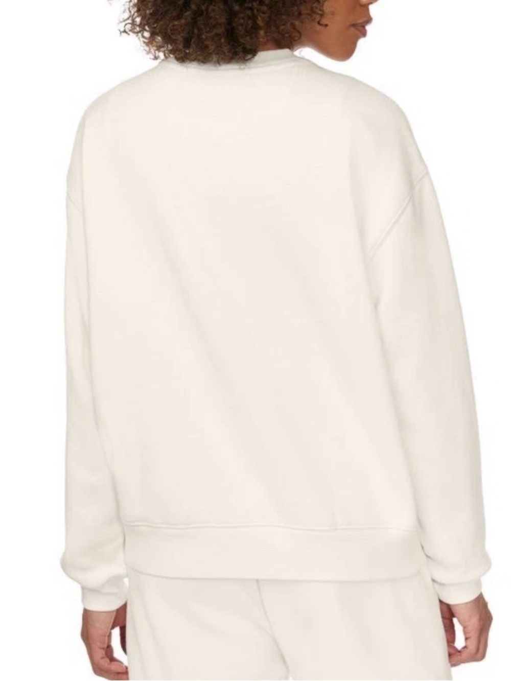 Esprit Women's Logo Vintage White Cream Viral 80s 90s Crew Neck Size Medium NWT - Picture 4 of 6